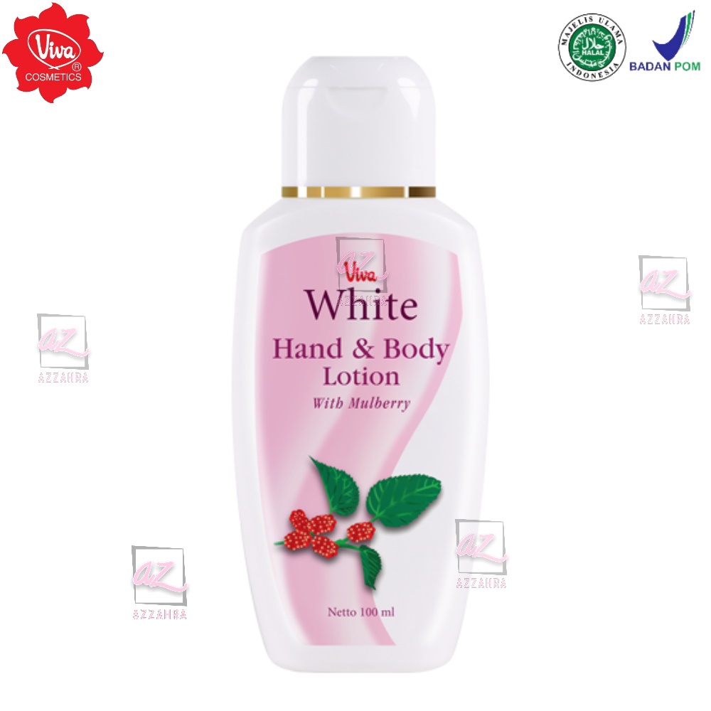 Viva White Hand &amp; Body Lotion 100ml Mulberry | Yogurt | Soybean