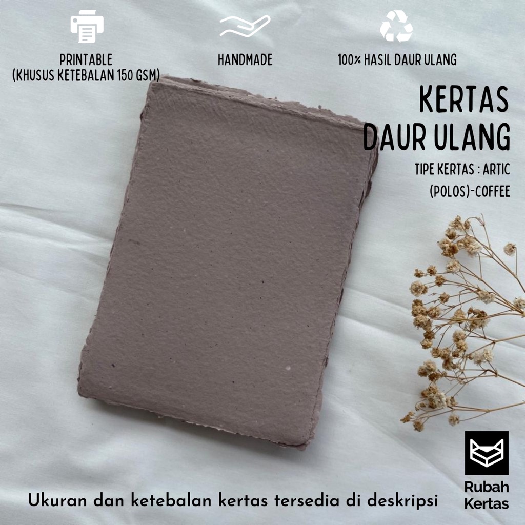 

Kertas Daur Ulang Warna Coffee