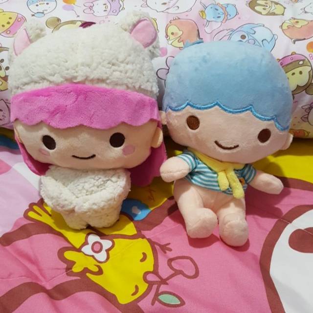 Boneka sepasang kiki lala imut