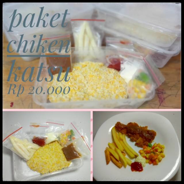 

Paket chiken katsu