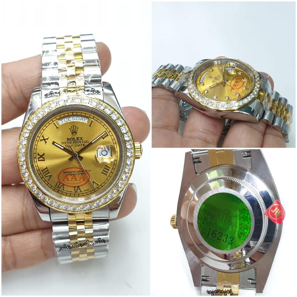 JAM TANGAN WANITA ROLEX DAY DATE SUPER PREMIUM