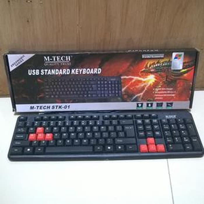 KEYBOARD USB STANDARD SLIM KABEL USB