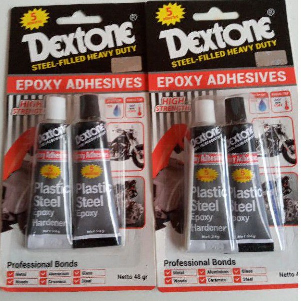 

LEM DEXTONE BESI EPOXY STELL 5 MENIT 48 GRAM