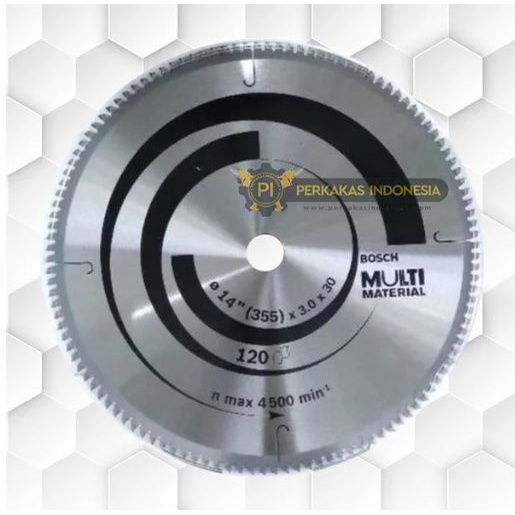 Mata Pisau Circular Saw BOSCH ORIGINAL 14 Inch 120T 214 Saw Blade 14"