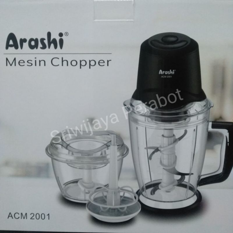 ARASHI CHOPPER MACHINE | CHOPPER GILINGAN DAGING ACM 2001