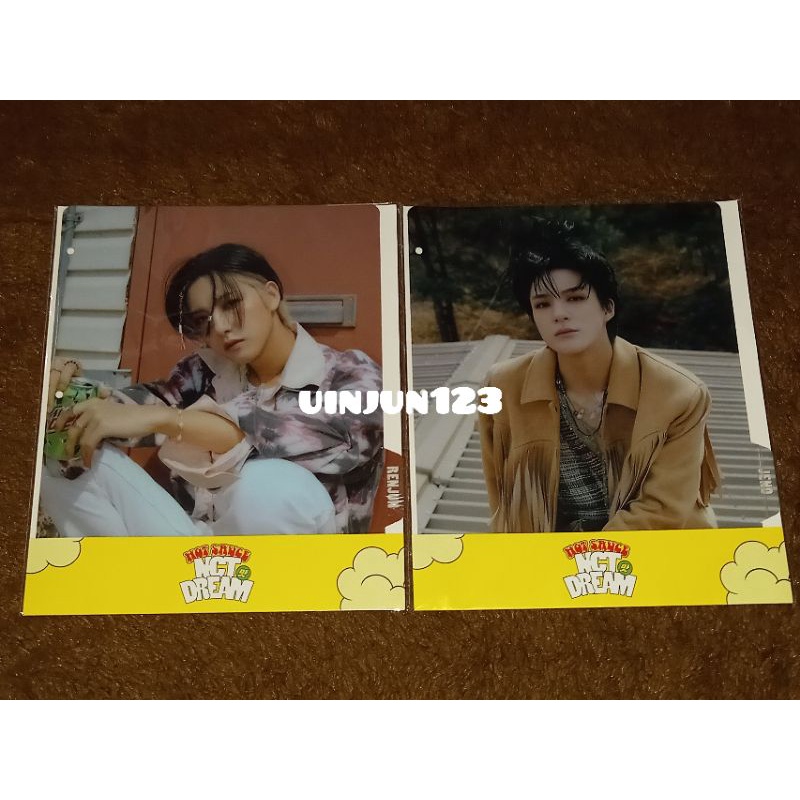 Renjun Jeno Hot Sauce Binder Index