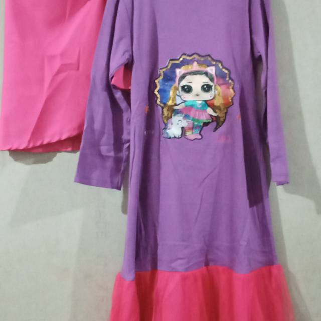 Gamis anak tile