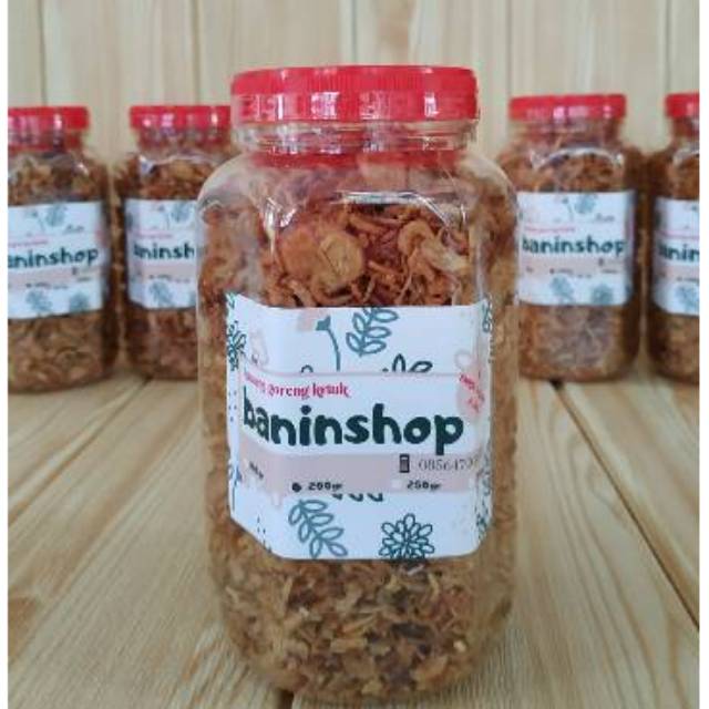 

@banin_shop brambang goreng kriuk toples 200gr oleh-oleh khas solo