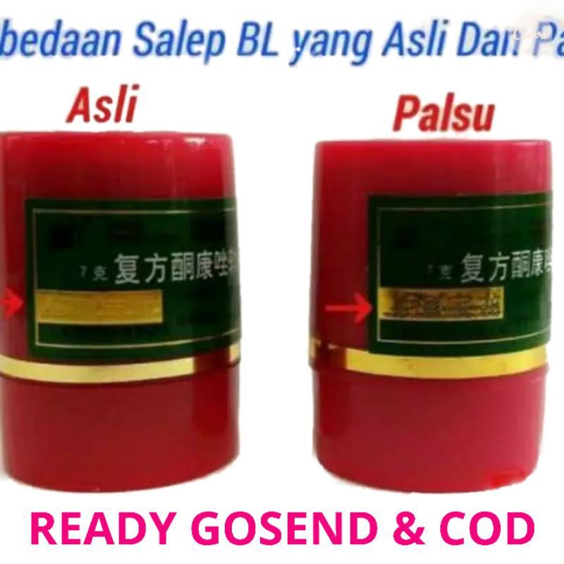 SALEP BL ORIGINAL 100% - salep gatel - jerawat - kudis -panu-kurap-salep gatal-saleb gatal-cream bl.