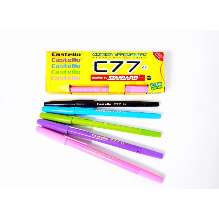 

MURAH STANDARD PEN AE7 C77 - BK 12 PCS **MURAH**