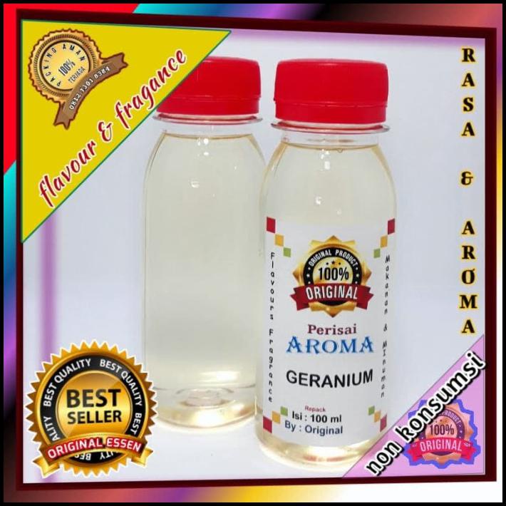 ESSEN BIANG AROMA GERANIUM . ESSENCE FLAVOUR.ESSEN GRANIUM ~< READYSTOCKKK >~