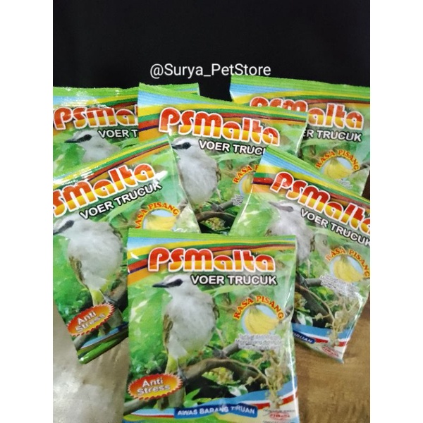 Pakan Burung PSMalta Voer Trucuk Rasa Pisang