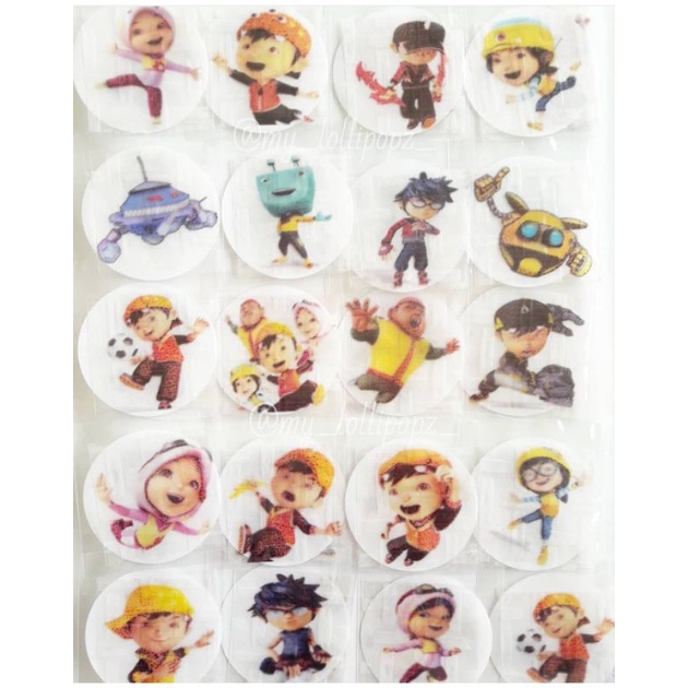 

Edible BOBOIBOY