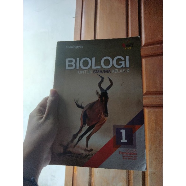 

[Preloved] Biologi untuk SMA X Penerbit Erlangga
