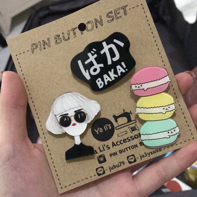 Patch pin wappen set