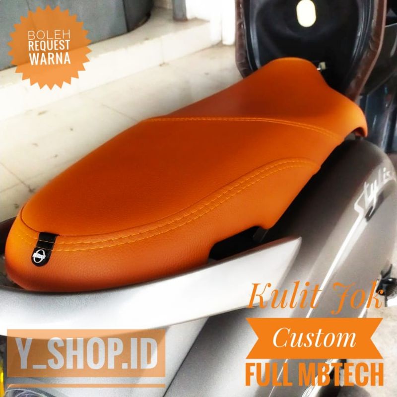 Kulit Jok Motor Scoopy Sarung Jok Custom MBtech