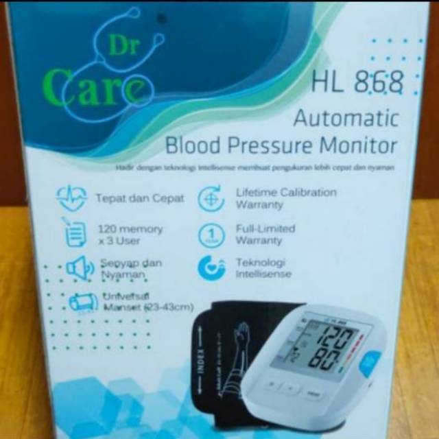 tensi meter Digital Dr Care HL-868 / Pengukur Tekanan Darah