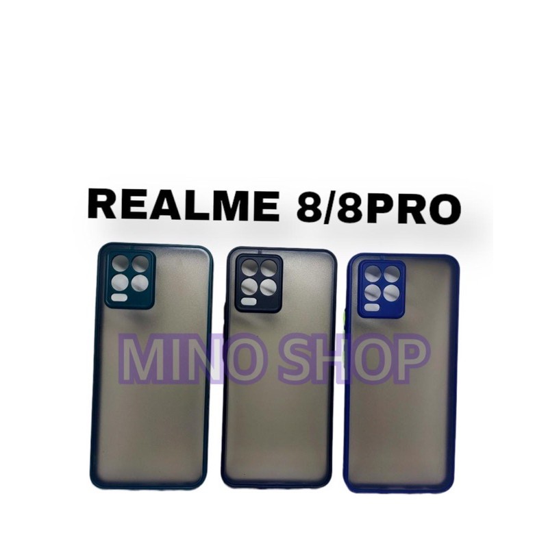 SOFTCASE REALME 8-8 PRO - HARDCASE DOVE MYCHOICE PLUS PELINDUNG KAMERA - AERO CASE