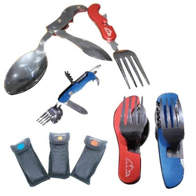 Sendok Lipat Dhaulagiri 3 in 1 - Pocket Spoon Dhaulagiri