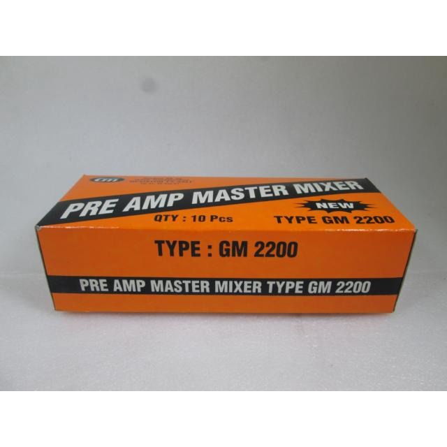 Kit master mixer 1 potensio IC JRC 4558 GM 2200