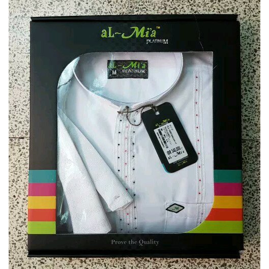 Promo Baju Koko AL MIA Platinum Tangan pendek Limited