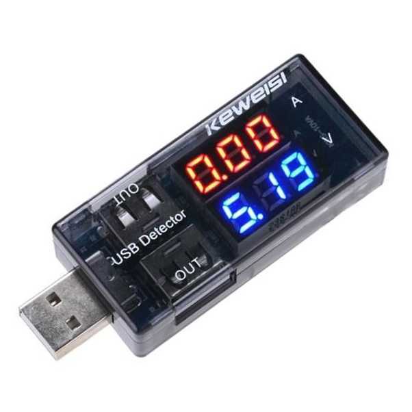 KEWEISI USB Charger Power Current Voltage Tester Detector - KWS-10VA