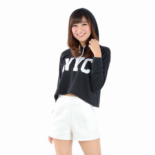 Bess - Sweater Hoodie Crop Murah / Sweater Hoodie Crop NYC