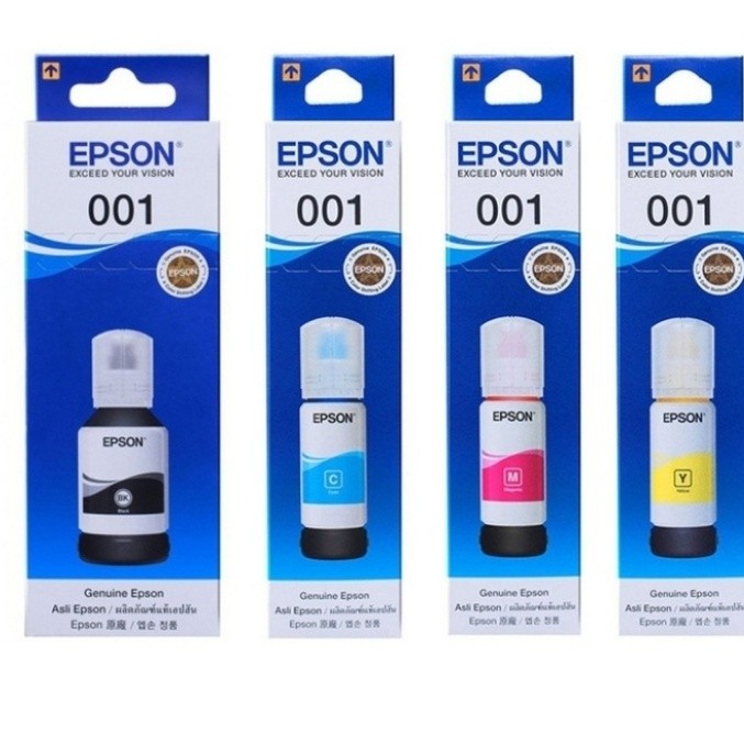 

Tinta Printer Epson T001 Pigment Color 127 ML - 01063