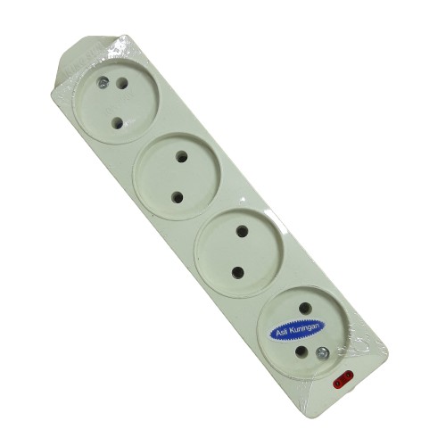 SOCKET STOP KONTAK 4 3 2 LUBANG MURAH KS-3314GP KINGSUN - COLOKAN