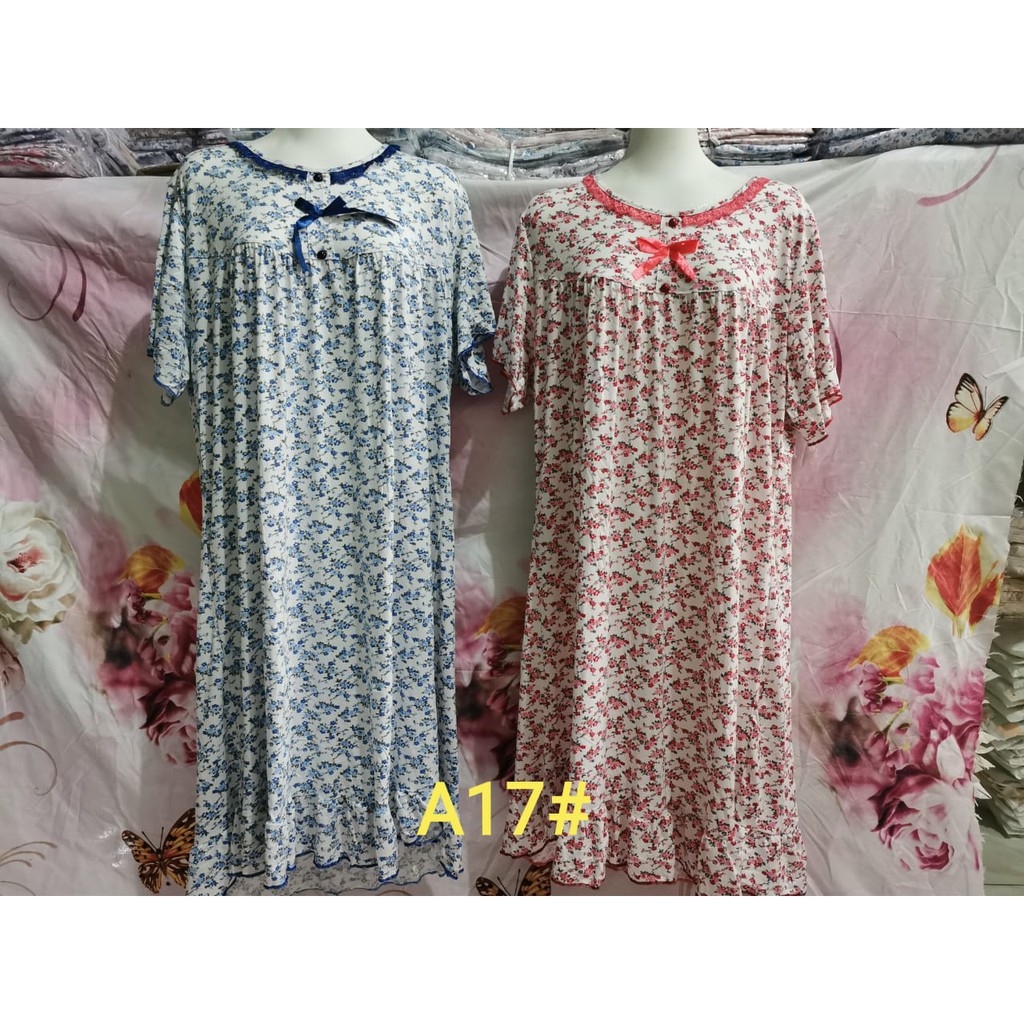 blinqshop BAJU TIDUR DASTER JUMBO IMPORT SPANDEX RANDOM/DI KIRIM BEBAS