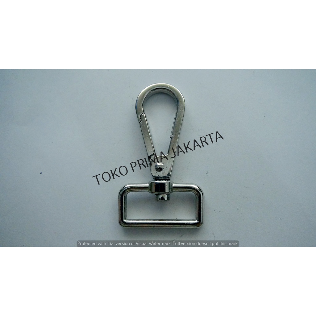 

AKSESORIS CANTELAN GANTUNGAN KOKOT KAITAN METAL BAG HOOK PENGAIT BESI 33-25 NKL
