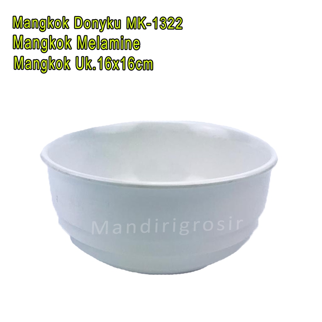 Mangkok Serbaguna * Mangkok Melamine * Mangkok * MK-1322 Uk.16cm