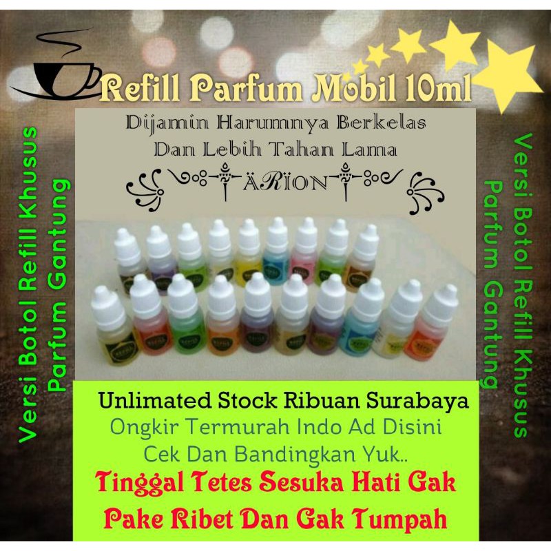 REFILL PARFUM MOBIL ARION SCENTS 10ML