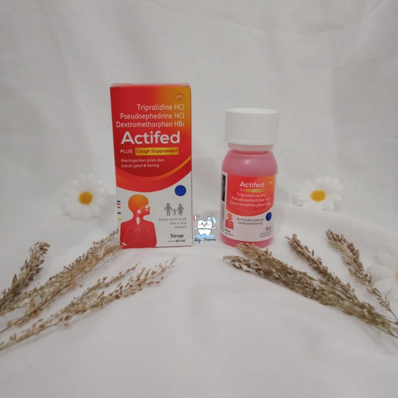 

ACTIFED merah sirup 60ml