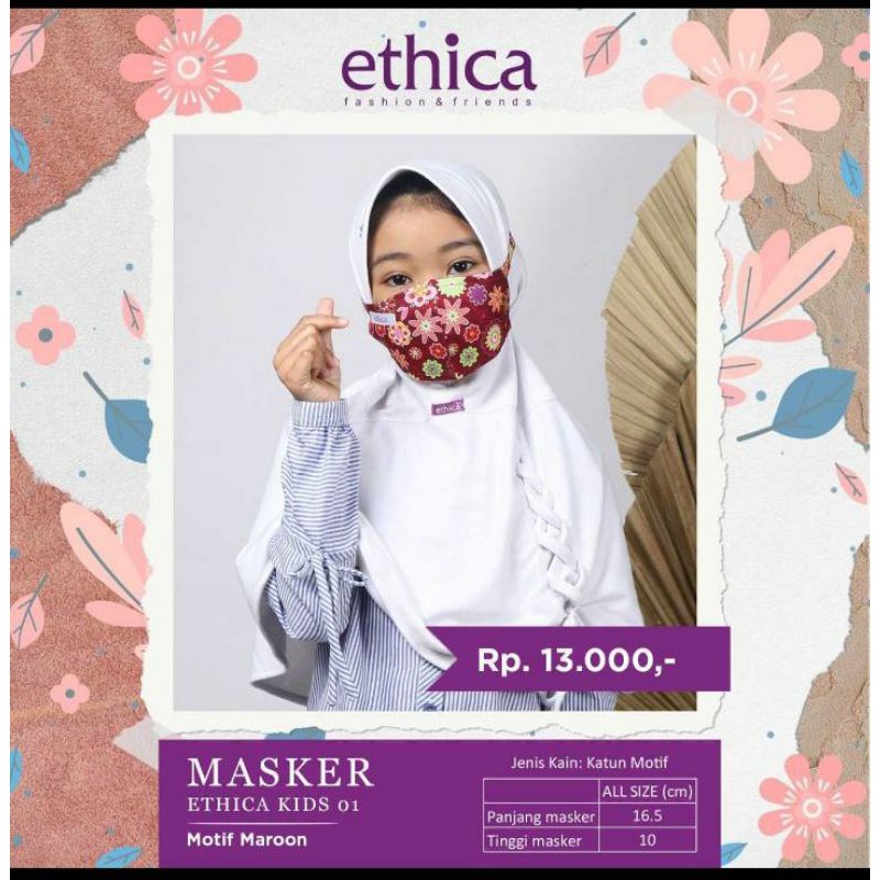 MASKER CUTIE KIDS II ETHICA