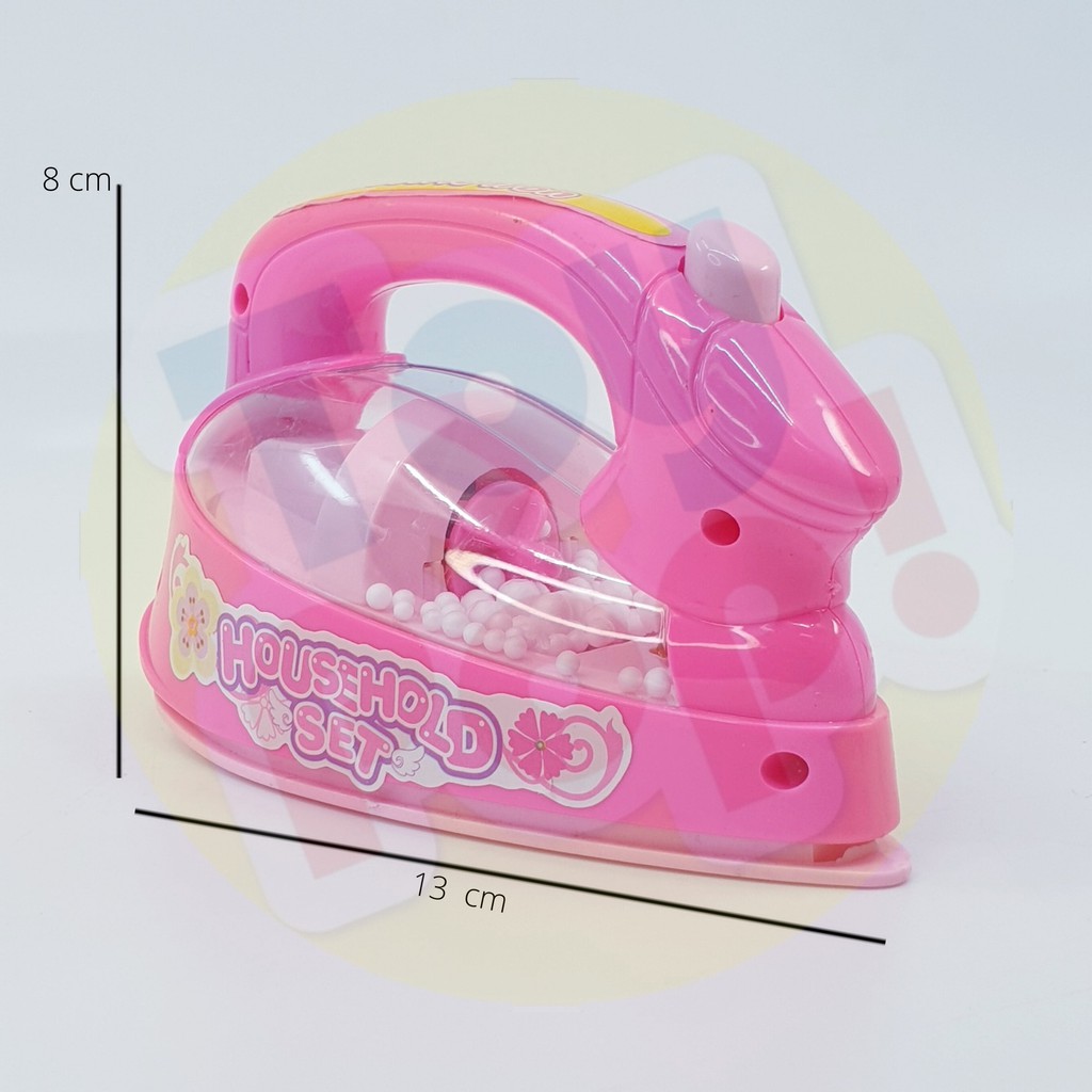 Mainan Peralatan Elektronik di Rumah Set Isi 4 pcs pakai Baterai Household Appliance Lengkap-2