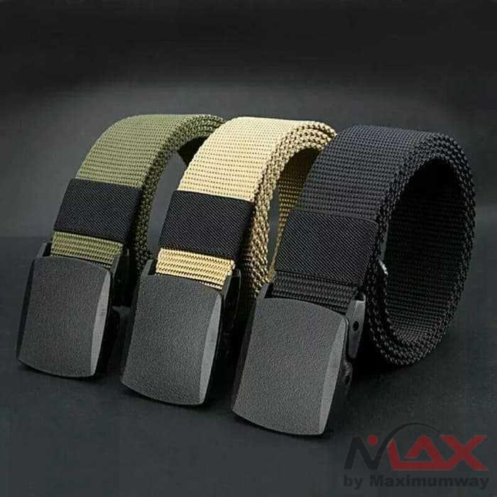 Rhodey Tali Ikat Pinggang Pria Anti Xray bandara Profesional muda Sering berpergian Anti detector logam Automatic Buckle keren kuat laki viral Men's casual fashion tactical belt alloy automatic buckle youth students belt outdoor sports training