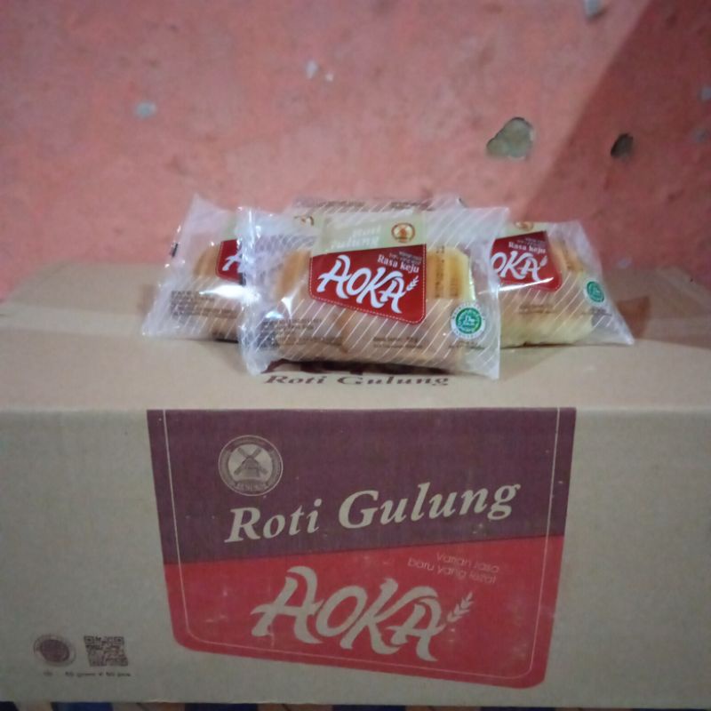 

Roti AOKA (roti gulung) free buble warp