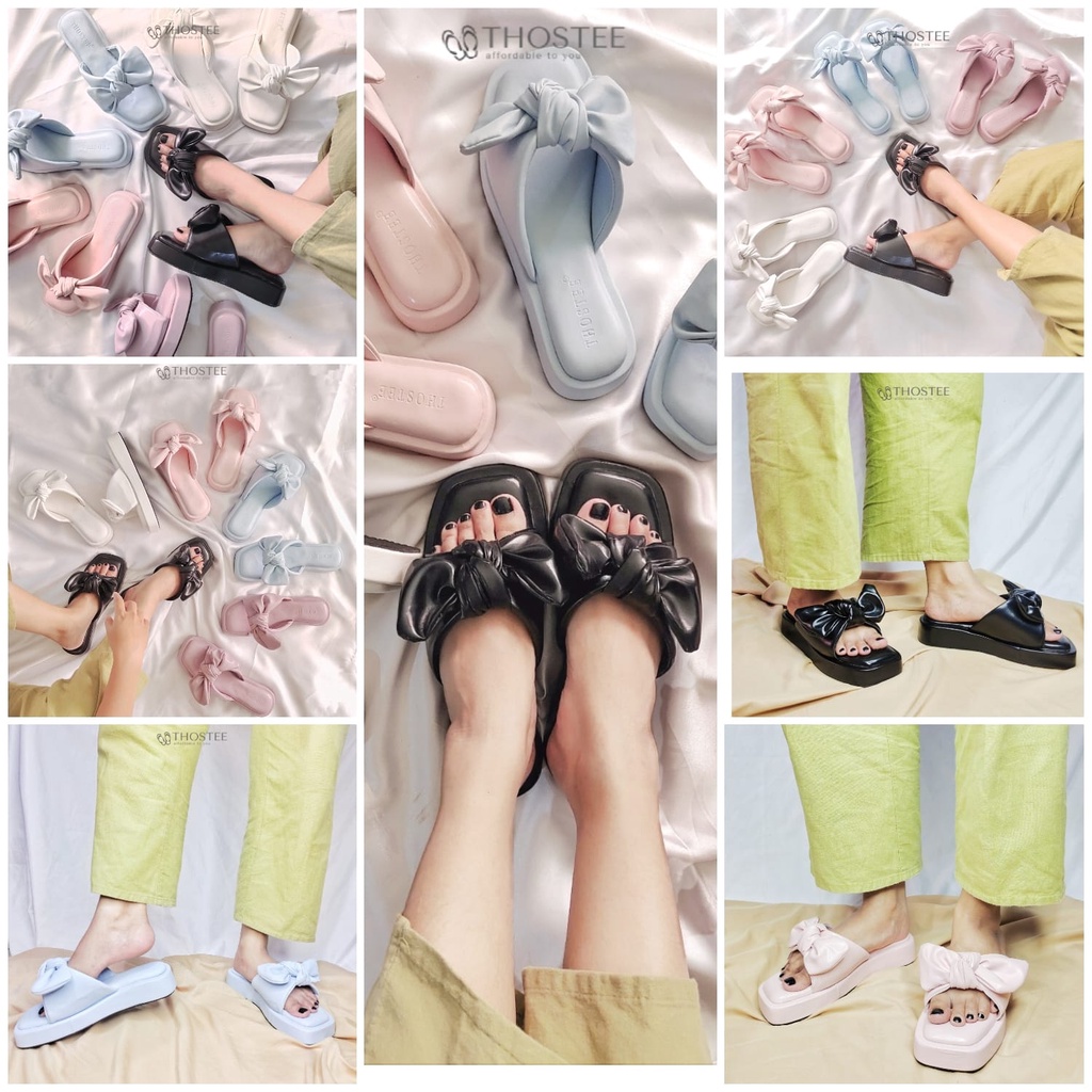 Sandal Platform Wedges Wanita Thostee Amanda pusatmode54321