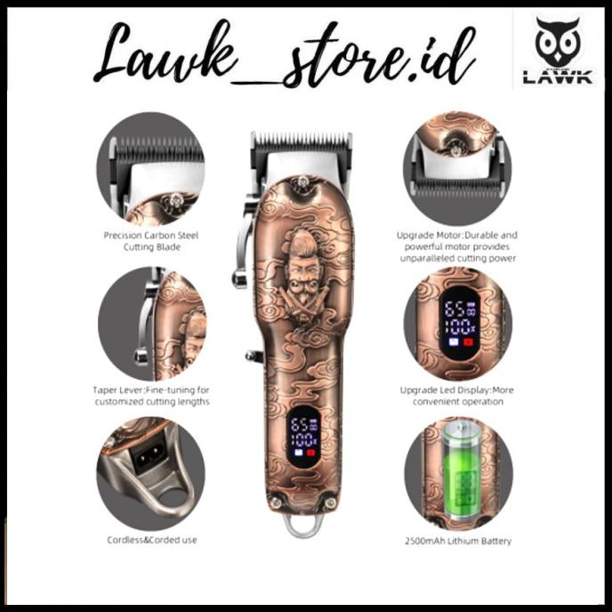 Kemei km-3705 full metal mesin cukur rambut Kemei 3705 KM-3705