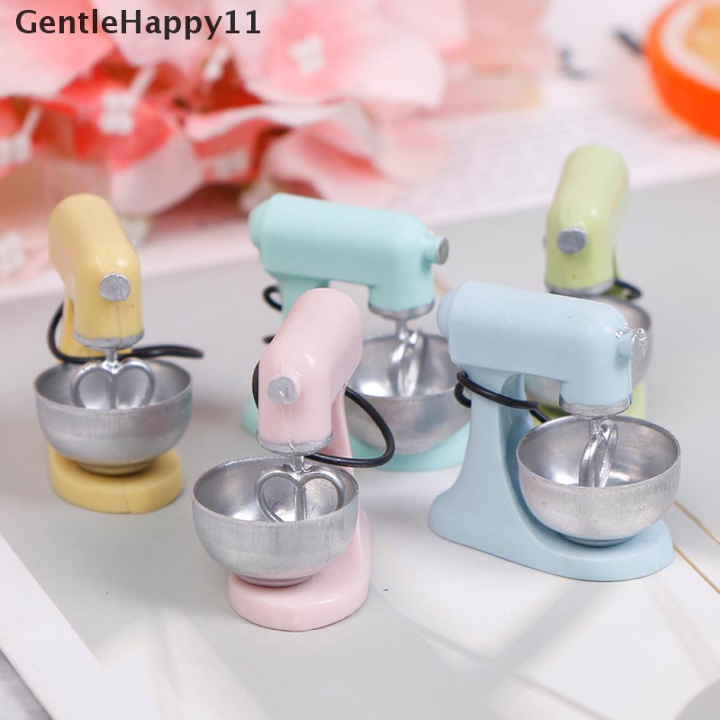 Gentlehappy Mainan Miniatur Mixer Modern Skala 1: 12 Untuk Aksesoris Dapur Rumah Boneka