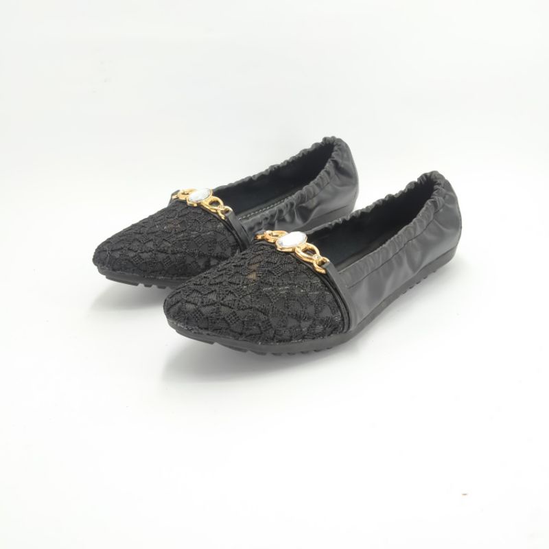 Andas Andis - Sepatu Flatshoes Ballerina Wanita Mutia