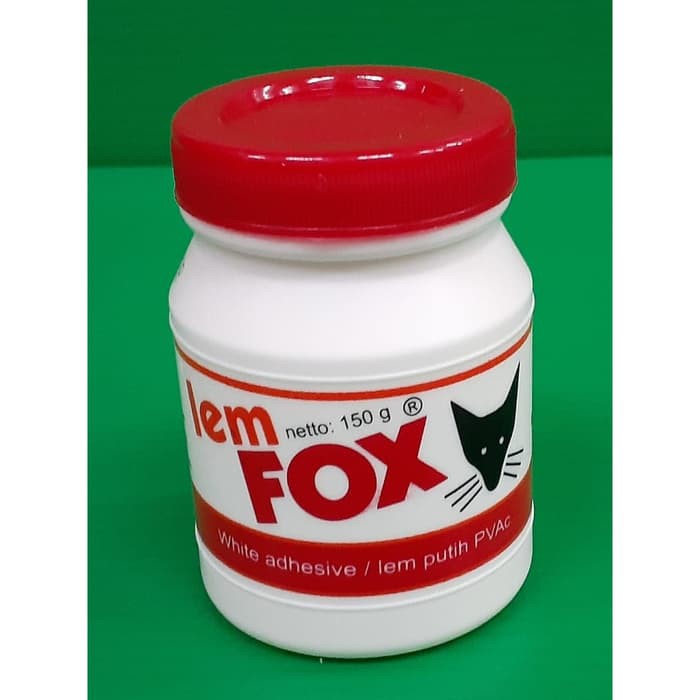 

LEM FOX 150GR | LEM PUTIH PVAC FOX | LEM KAYU | ADHESIVE | PEREKAT