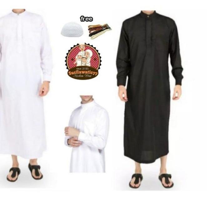 ✶ JUBAH PRIA - gamis pria dewasa, baju jubah pria, jubah gamis pria - baju jubah muslim pria # ❄