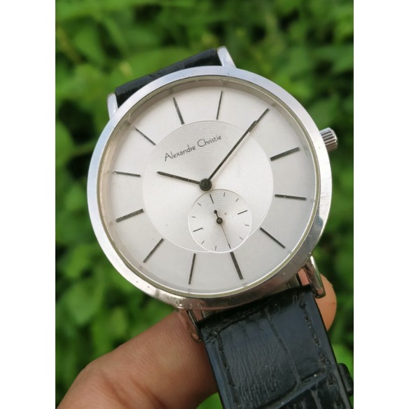 Jam Tangan Pria Alexandre Christie AC 8575MS Subsecond Second Original Preloved