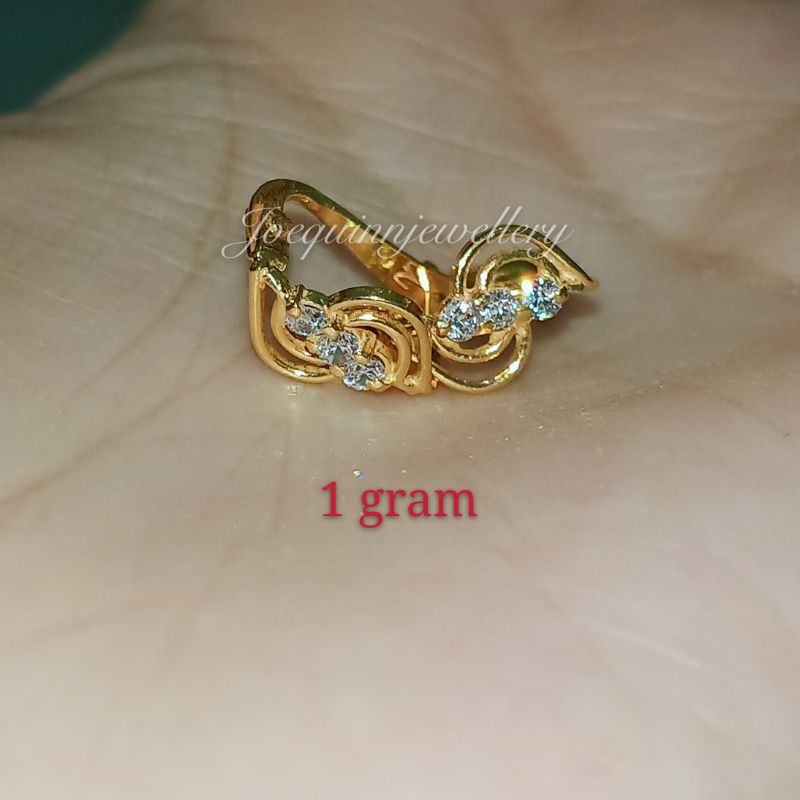 anting jepit mt3 emas muda
