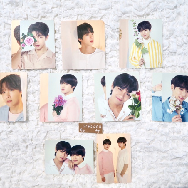 BTS Official Love Yourself Tour Mini Photocard Sharing