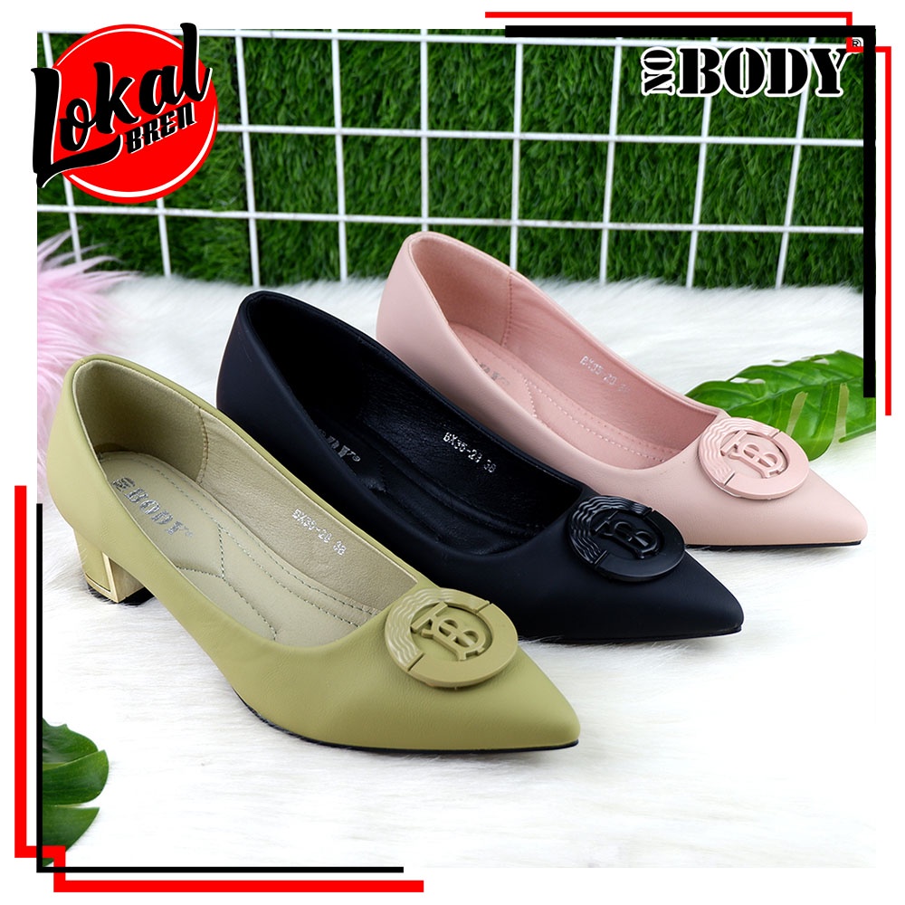 Sepatu Cewek /Sepatu Flatshoes Wanita NO BODY BX35-35