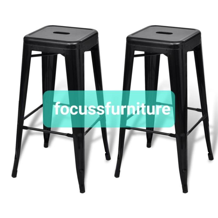 Kursi Iron Chair Kursi Besi Kursi Cafe Tinggi 75