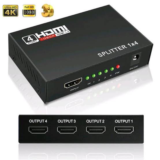 SH4 | SPLITTER HDTV CENTROO 1-4 (HDTV SPLITTER)